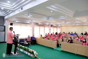 วันที่ 10 พฤษภาคม 2566 นายนพโรจน์ เลิศสุรีภัสร์ ประธานคณะกรรมการสถานศึกษาขั้นพื้นฐาน ให้การต้อนรับ และกล่าวแสดงความยินดี เนื่องในโอกาสที่นางสาวสุพัตรา จันทเมือง รองผู้อำนวยการโรงเรียน ย้ายมาปฏิบัติหน้าที่ ณ โรงเรียนนครราชสีมาปัญญานุกูล จังหวัดนครราชสีมา