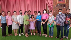 3 มิถุนายน 66 คุณพนิดา พลีพูล และครอบครัว ทำบุญเนื่องในวันครบรอบ 1 ปี การจากไปของน้องพรชัย พลีพูล (พี่ชายของน้องน้ำชา) อดีตนักเรียนโรงเรียนนครราชสีมาปัญญานุกูล ร่วมสนับสนุนโครงการอาหารกลางวันให้นักเรียนและบุคลากร